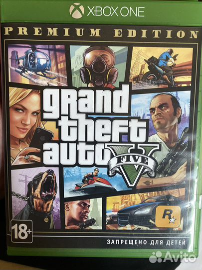 Игры на xbox One -GTA5