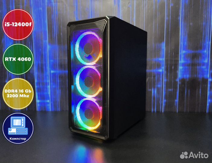 Сборки игровых пк i5-RTX4060-16DDR4-NMP4763908-B760