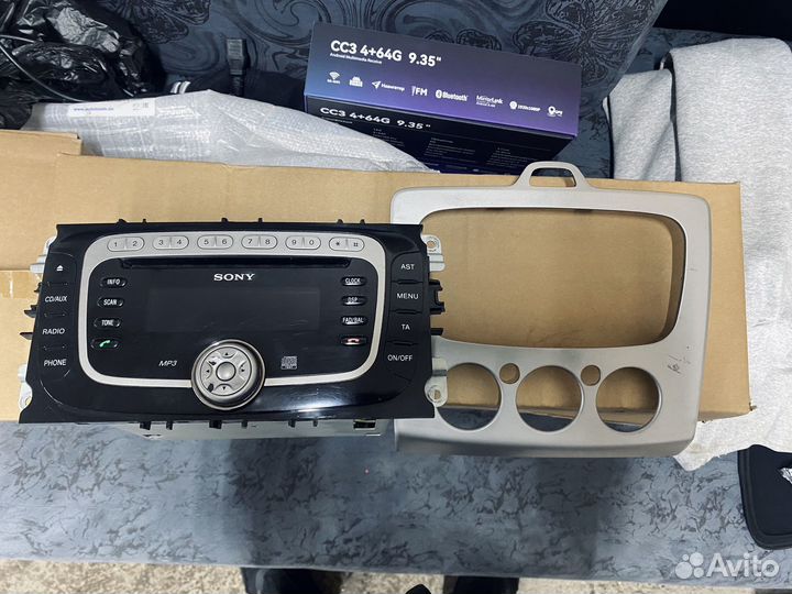 Автомагнитола sony ford focus