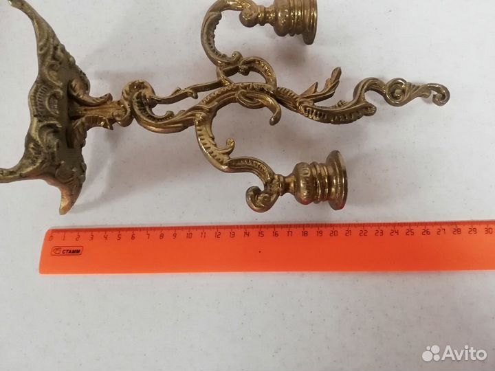 Подсвечник СССР бронзовый