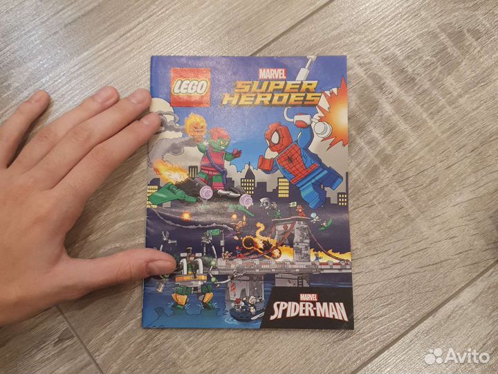 Lego marvel super heroes spider man лего комикс
