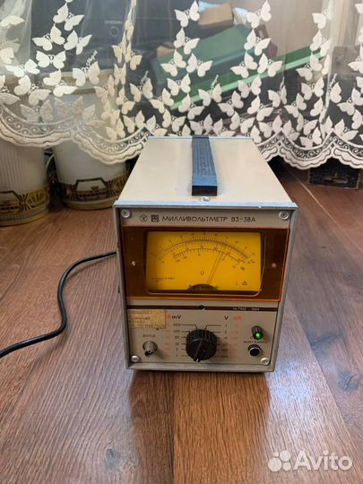 Милливольтметр В3-38а