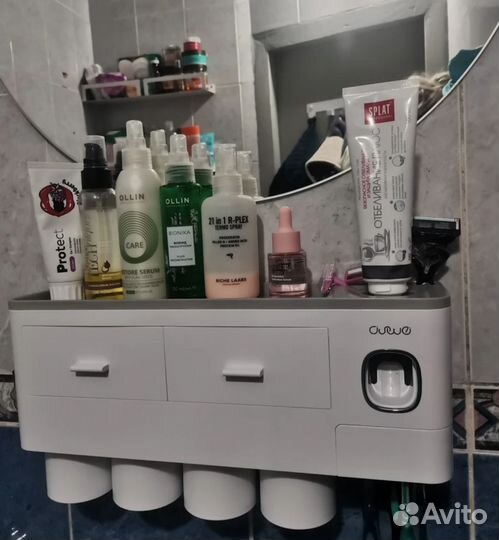 Органайзер для ванной комнаты, полка в ванную