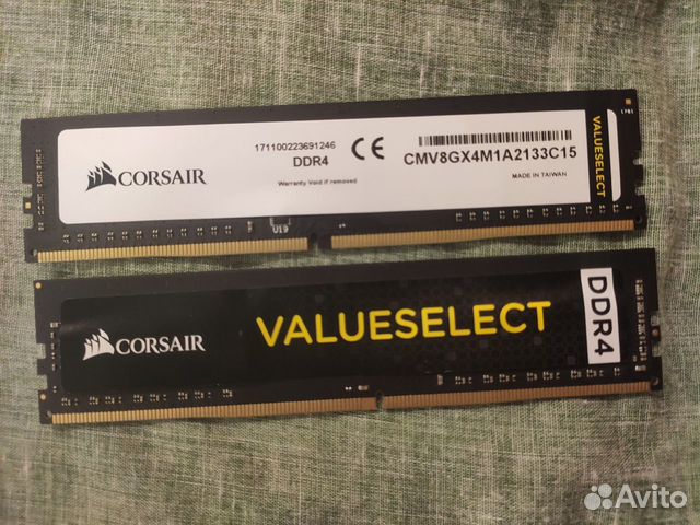 Ddr4 озу Corsair Value Select 16gb 8х2