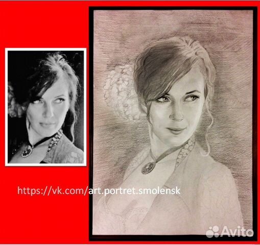 Портреты, шаржи по фото вручную выполнит художник