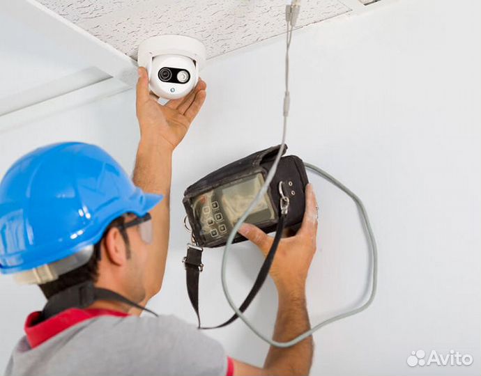 Установка видеонаблюдения
