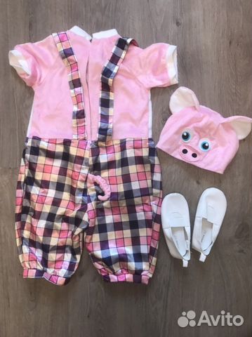 Новогодний костюм поросенка 2-3 года