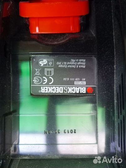 Автомобильный пылесос Black Decker PAV 1205