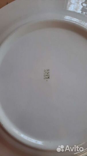 Блюдо круглое большое