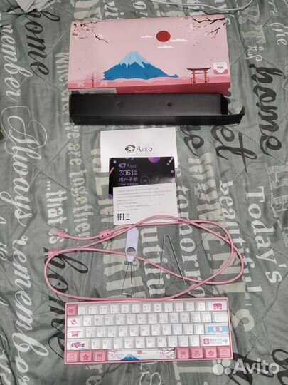 Клавиатура akko 3061s (свитчи Jelly Pink)