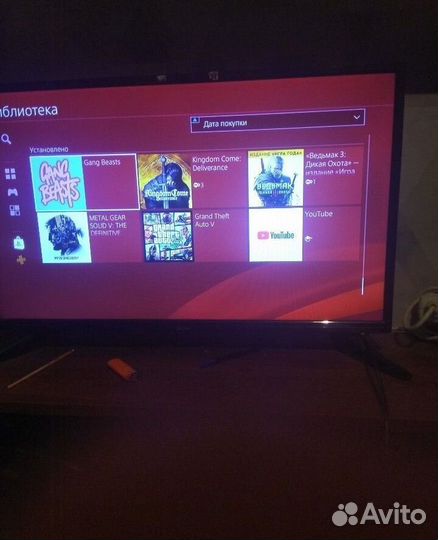 Ps4 Slim 500gb много игр