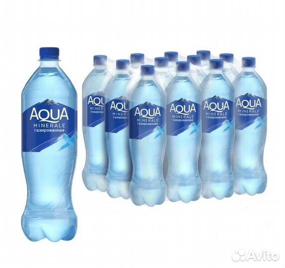Минеральная вода Aqua Minerale газированная 1л
