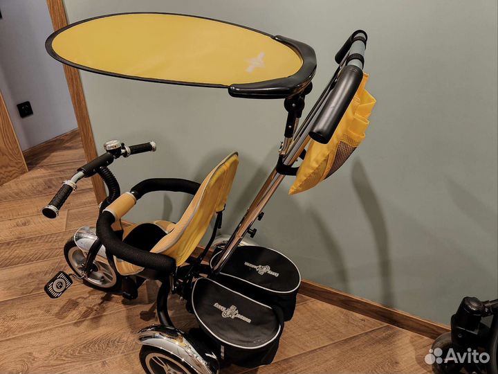 Велосипед детский с ручкой