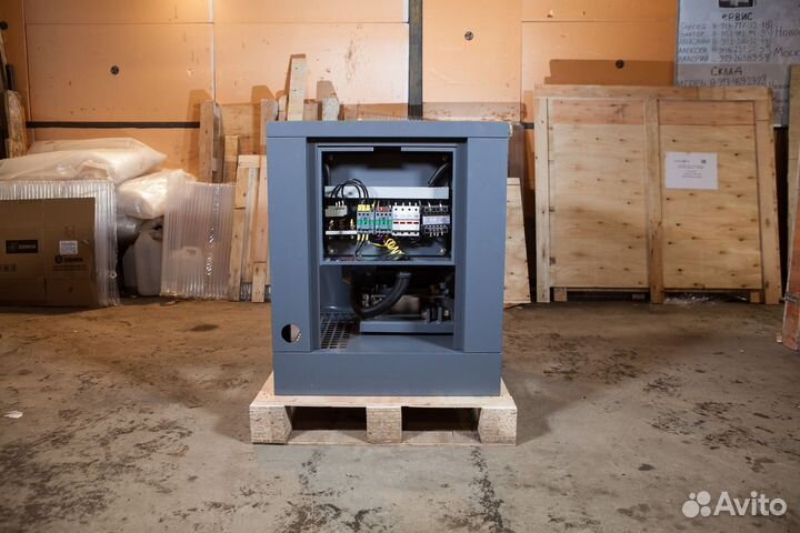 Компрессор 5,5 кВт винтовой 8/10 Бар