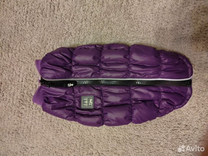 Утепленная жилетка для собак маленьких пород