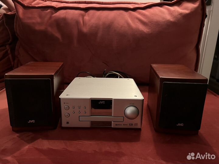 JVC DVD ресивер CA-EXA1 с деревянными колонками