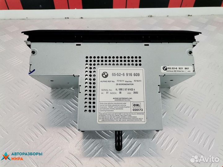 Дисплей компьютера BMW X5 E53 2002 65526980246