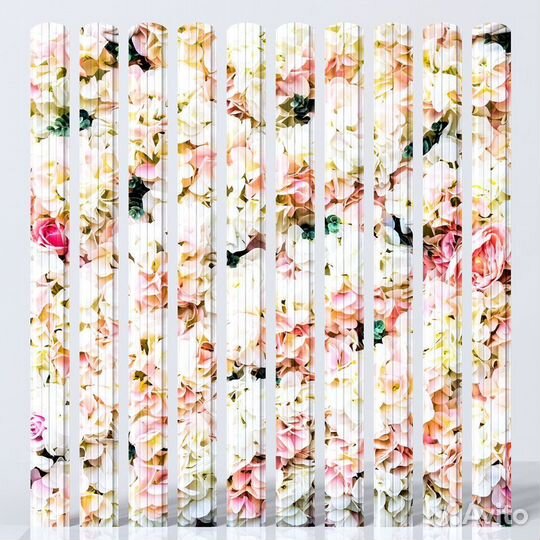 Евроштакетник 3Д металлический для забора