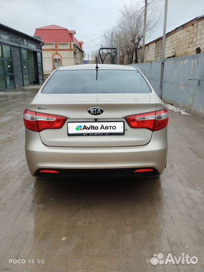 Kia Rio 1.4 МТ, 2013, 159 993 км