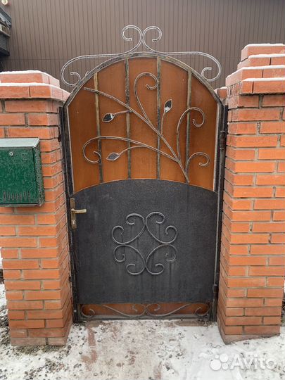 Ворота распашные + калитка