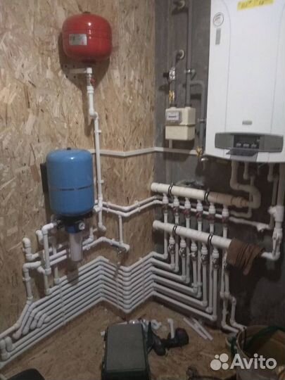 Монтаж отопления, водоснабжения, канализация