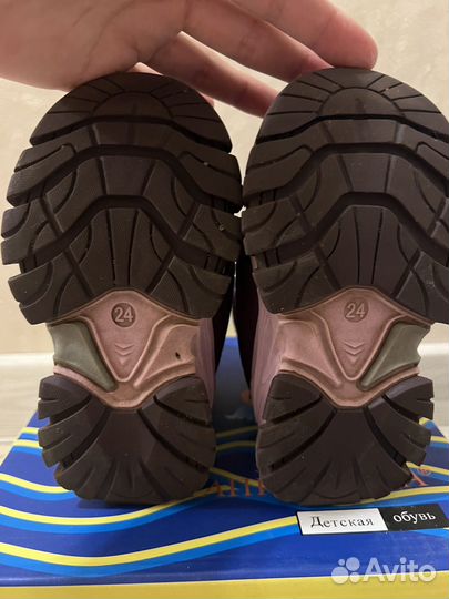 Ботинки зимние для девочки