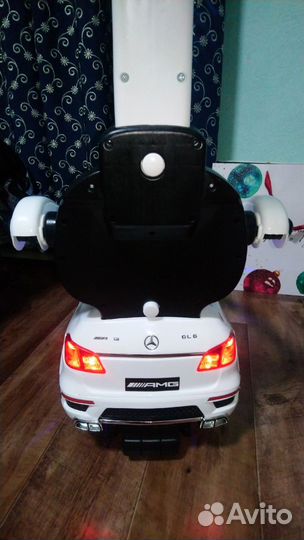 Машинка каталка, толокар + качалка