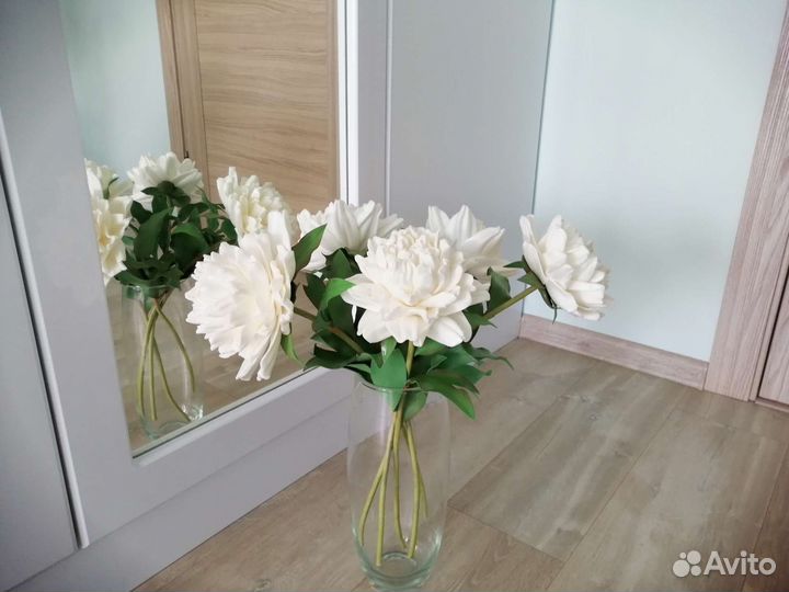 Пионы из фоамирана