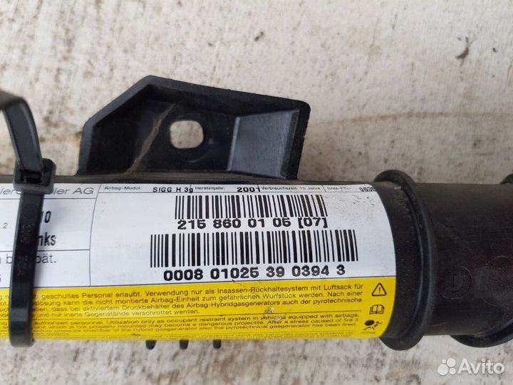 Подушка безопасности левая Mercedes CL W215