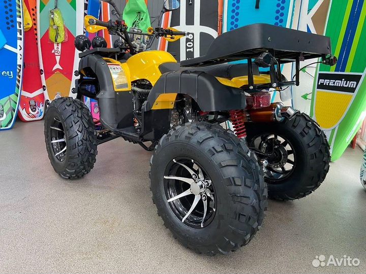 Квадроцикл Grizzly 300cc желтый