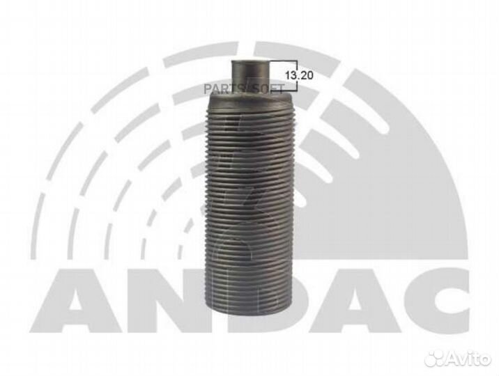 Andac 081010147 Болт суппорта с 3-х заходной резьб