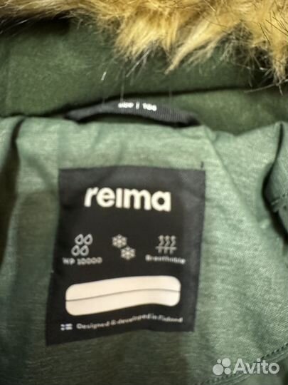 Новая зимняя куртка парка Reima tec, 104