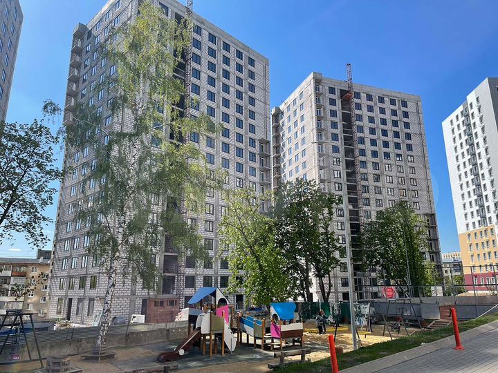 2-к. квартира, 51,3 м², 16/17 эт.