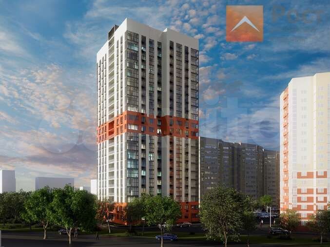 2-к. квартира, 73,8 м², 19/22 эт.