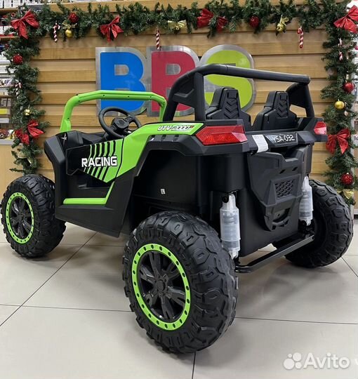 Электромобиль детский Багги ZYS032 зеленый