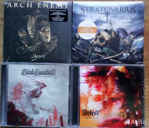 Музыкальные новинки на компакт дисках