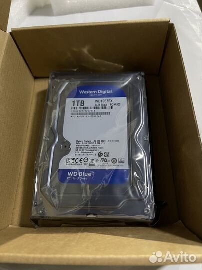 1 тб Внутренний жесткий диск Western Digital Blue