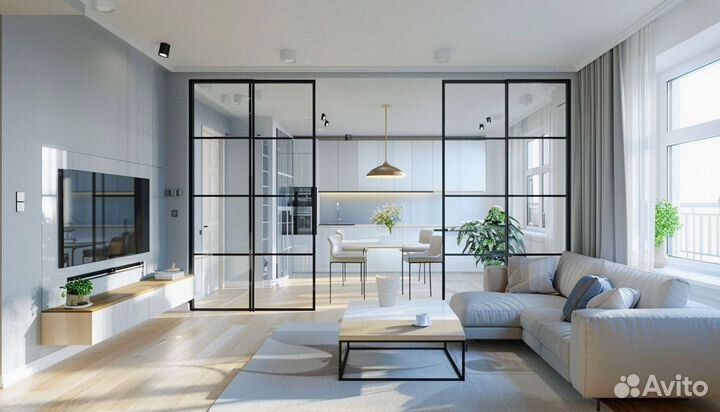 Стеклянные перегородки на заказ