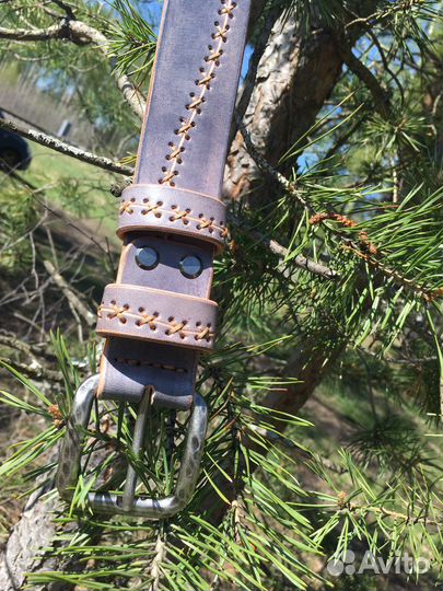 Эксклюзивный ремень ручной работы