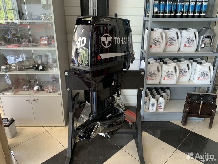 Лодочный мотор Tohatsu M 40 D2 S JET водомет