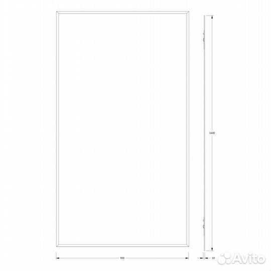 Зеркало Evoform Comfort BY 0959 90x160