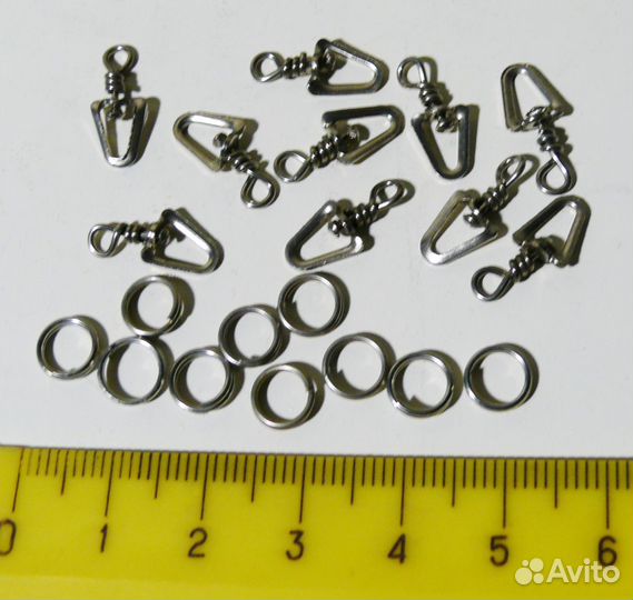 Вертлюжки, поплавки, грузила советские