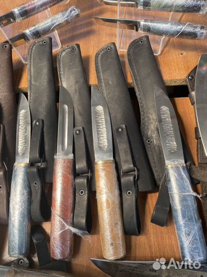 Якутские и ножи Кизляра кованные