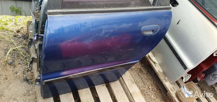 Дверь задняя левая chevrolet lanos