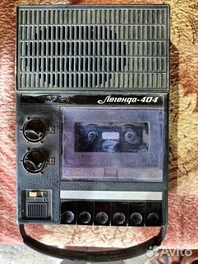 Магнитофон СССР легенда 404