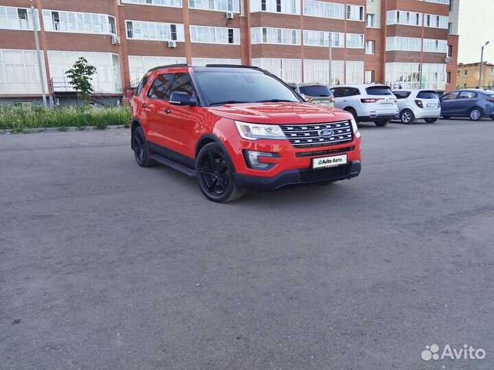 Ford Explorer 3.5 AT, 2018, битый, 108 000 км