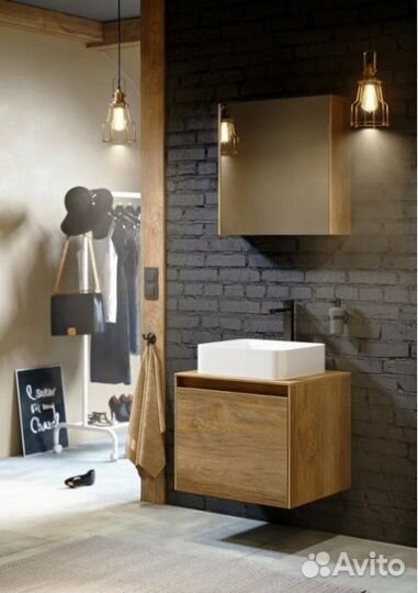 Мебель для ванной Aqwella Mobi 60 дуб балтийский