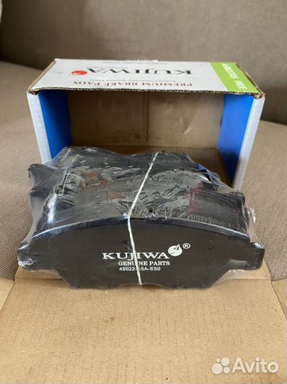 Колодки тормозные передние Honda