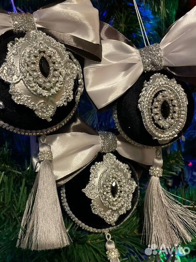 Новогодние игрушки ручной работы