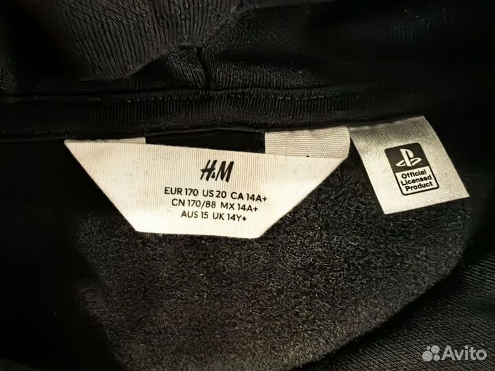 H&M Play Station oversize худи д/подростка 170